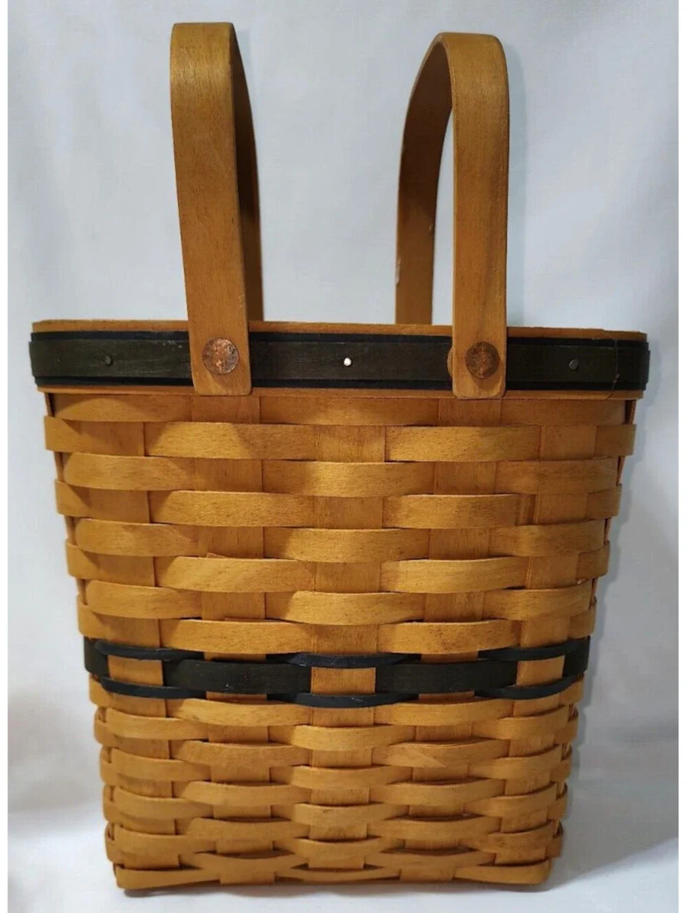 Longaberger Collectors Club Charter Membership Basket with Handles 1999
